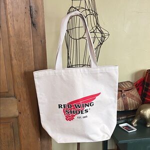 Red Wing Shoes Natural Canvas Tote